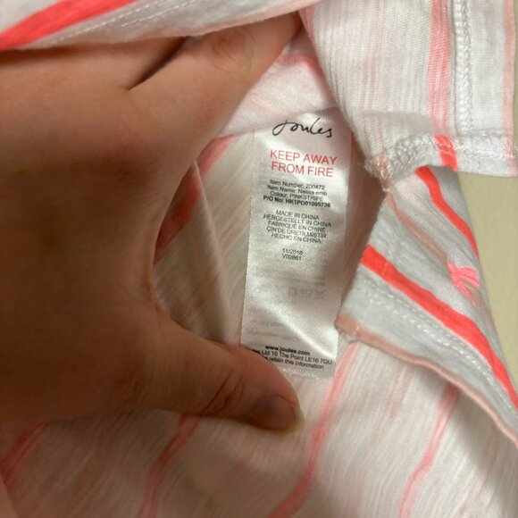 Woman Joules shirt size 10​​​ Lifes a Peach - Picture 5 of 7